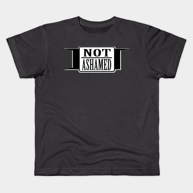 Mental Disorder Not Ashamed Kids T-Shirt by dflynndesigns